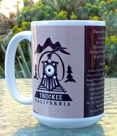 Truckee Train Mug