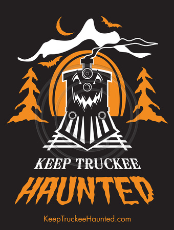 Keep Truckee Haunted Sticker